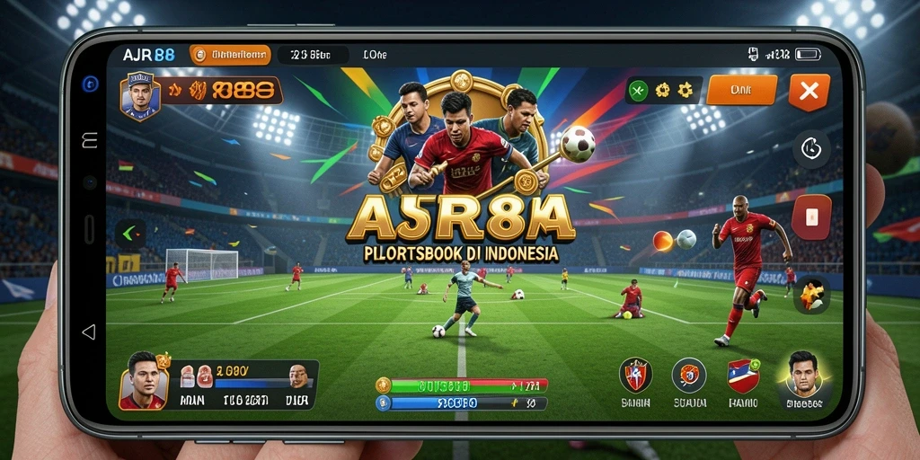 Tampilan screenshot AJR88 dengan pilihan taruhan olahraga yang menarik.
