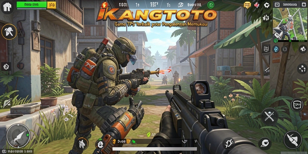 Screenshot KANGTOTO dengan aksi gameplay penuh ketegangan.