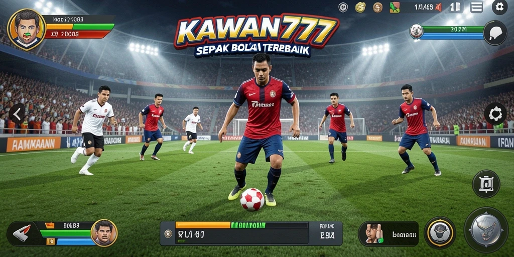 Tampilan gameplay yang mendebarkan dari KAWAN777.