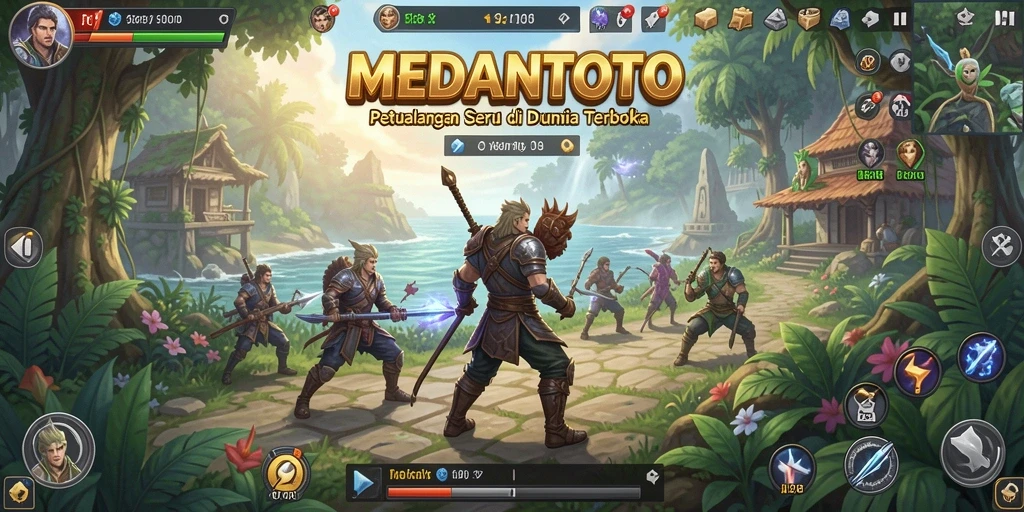 Gameplay seru di dunia terbuka MEDANTOTO yang menarik dan menantang.