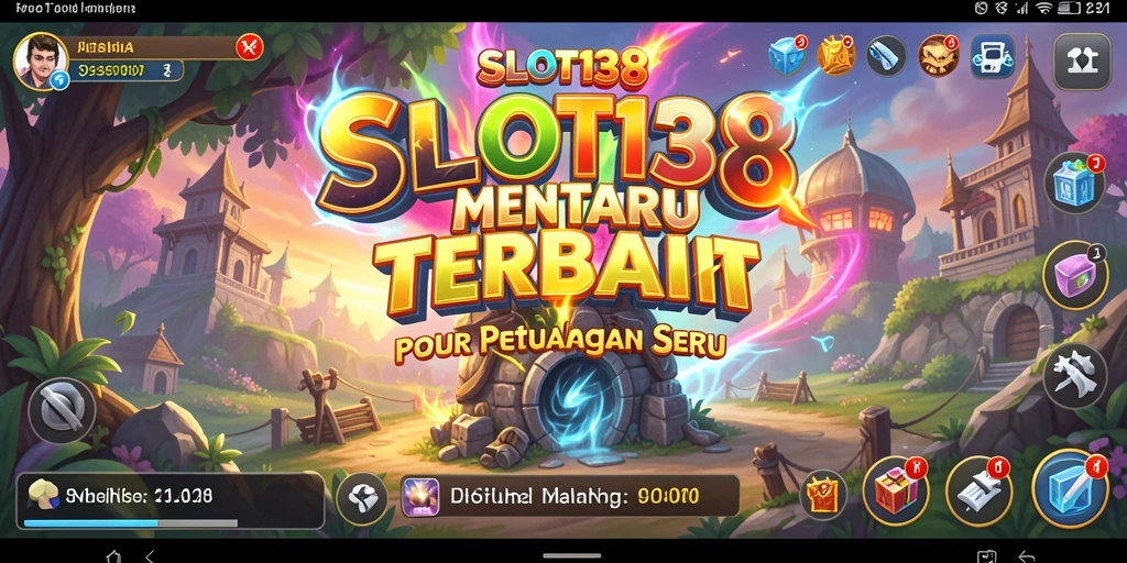 Screenshot utama SLOT138 menampilkan aksi menegangkan dalam permainan Tower Defense.