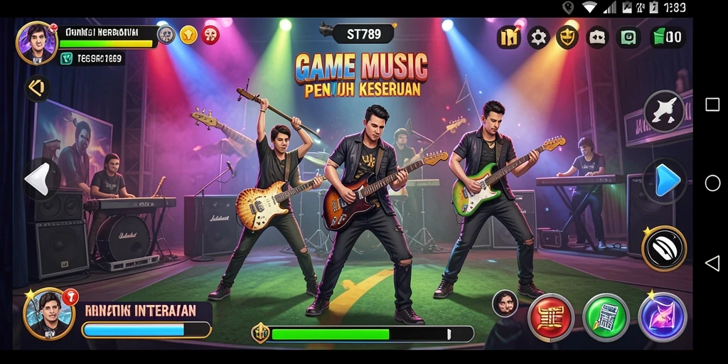 Tampilan gameplay ST789 yang menarik dan penuh warna.