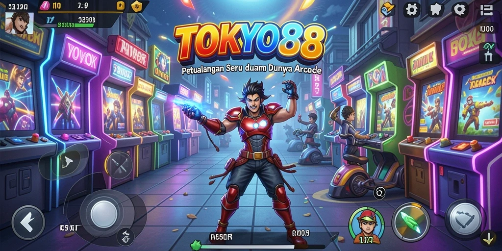 Gameplay seru dan penuh warna di TOKYO88.
