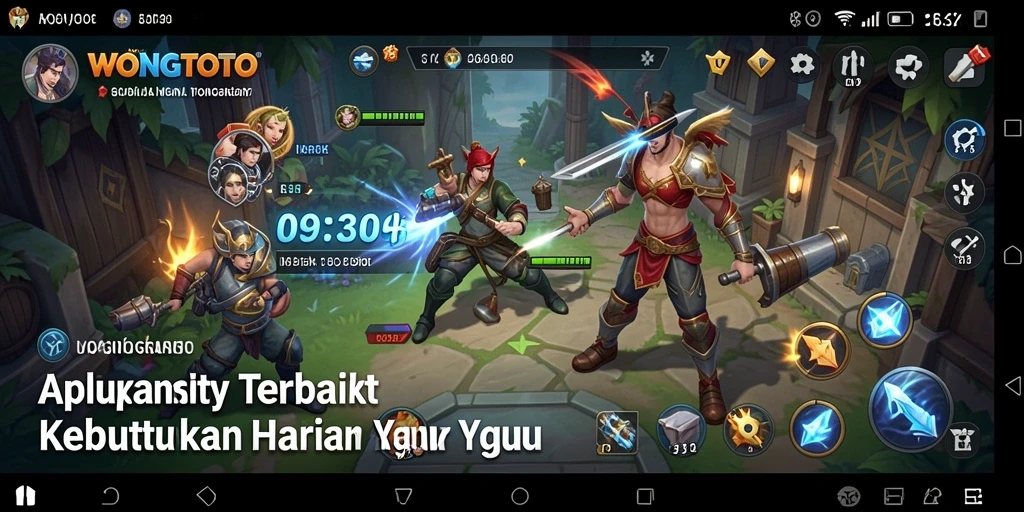 Tampilan antarmuka WONGTOTO yang intuitif dan sederhana.